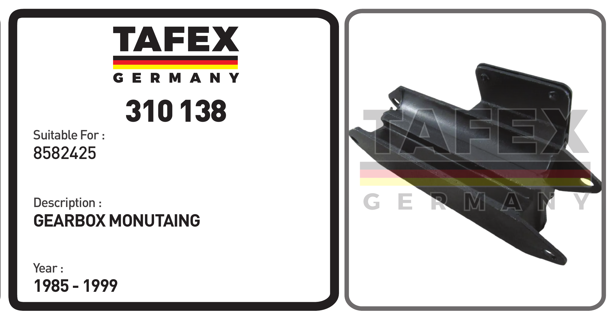 Gearbox Mounting — TAFEX 310138 product image